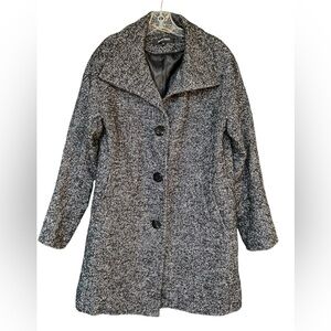 Ellen Tracy Wool Blend Peacoat